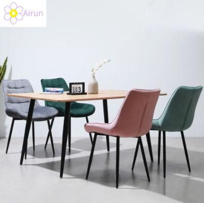 Cheap Hotel Furniture Modern Restaurant Furniture Simple Design Home Upholstered Dining Chair
