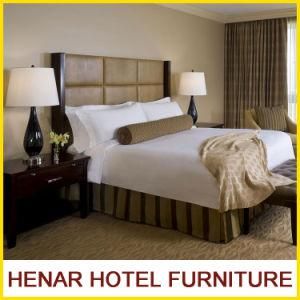 Walnut Solid Wood Oak Hotel Furniture for Motel 6 Villa Apartment