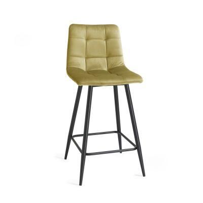 Cheap Bar Stools Nordic Metal Luxury Velvet Char Leather High Modern Chair Cheap Furniture Bar Chair