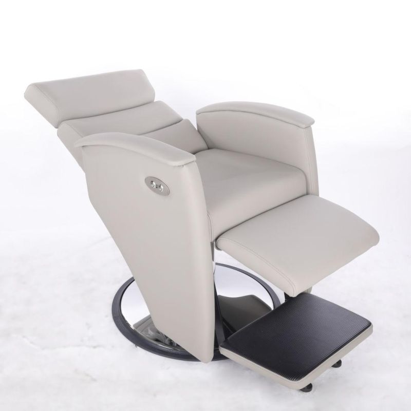 Hl-9275A Salon Barber Chair for Man or Woman with Stainless Steel Armrest and Aluminum Pedal