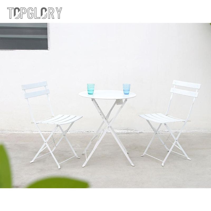 Outdoor Furniture Garden Aluminium Frame Dining Table and Chair