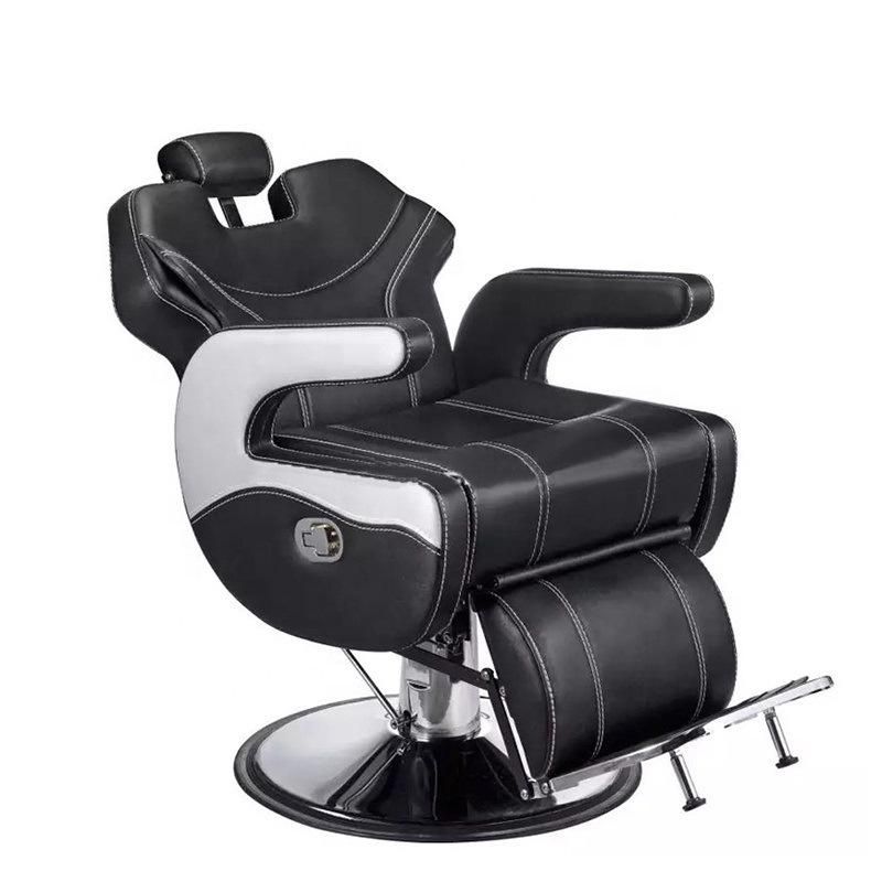 Hl-9237 Salon Barber Chair for Man or Woman with Stainless Steel Armrest and Aluminum Pedal