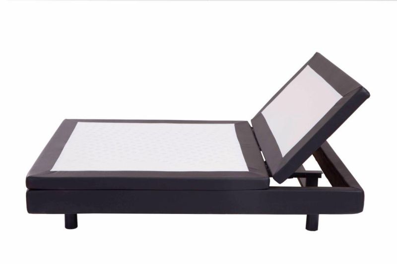 Cinema Using PU Leather Double Adjustable Bed