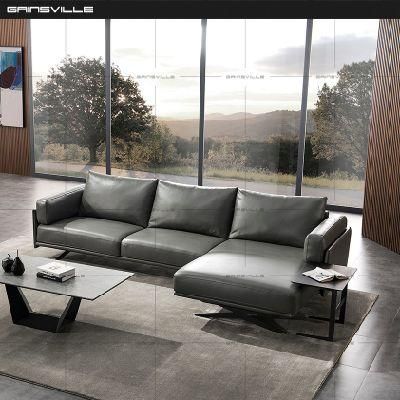 Italian Modern Couch Sectional Home Furniture Fabric/Leather L Shape Corner Sofa for Living Room