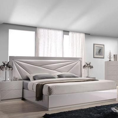 Modern European Style Furniture Fashionable Bedroom Furniture Set King Bed