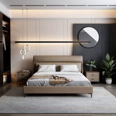 Minimalist Modern 5 Star Hotel Living Room Furniture Bedroom King Size Bed