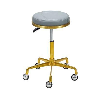 T-3112 Wholesale Height Adjustable Round Salon Barber Chair or Baber Stool