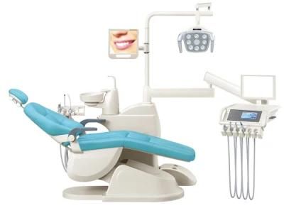 Taiwan Motor Type Dental Chair with Integrated Tissue Box