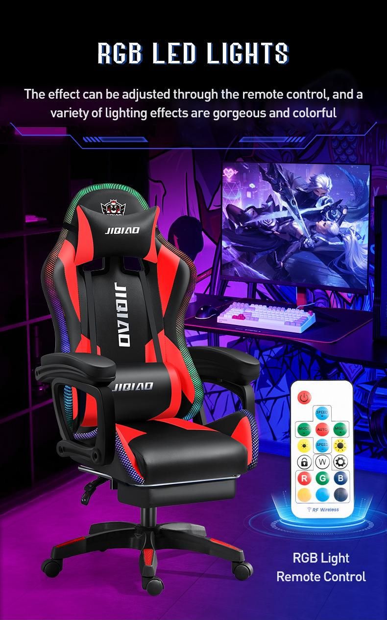 Adjustable Executive High Back PU Leather Massage Gaming Chair Computer Chair Office Furniture Lift Swivel Silla Gamer