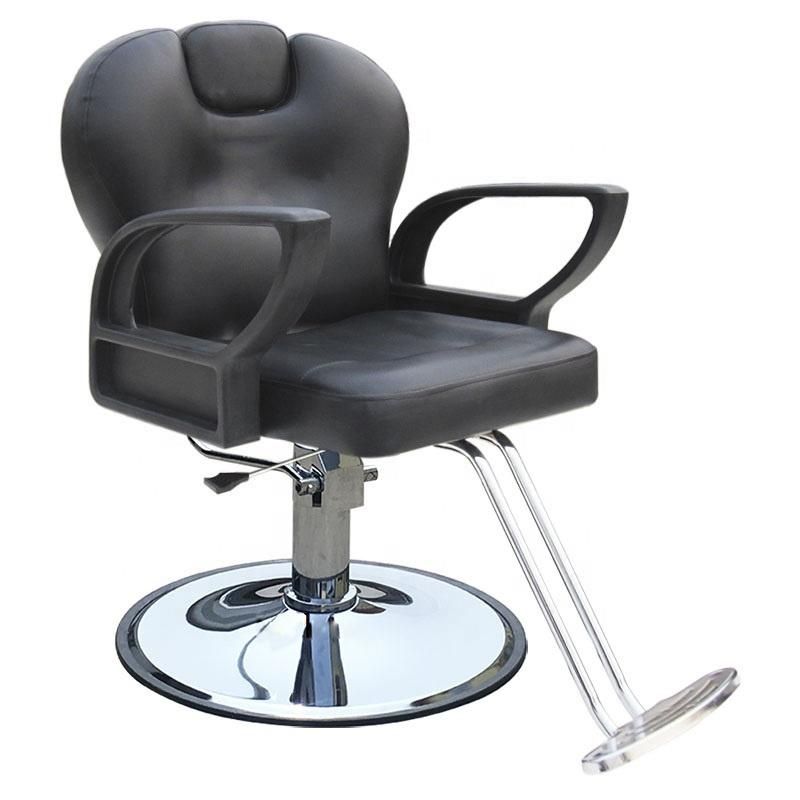 Hl-1000 Salon Barber Chair for Man or Woman with Stainless Steel Armrest and Aluminum Pedal