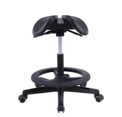 Cheap New Design Leather Dentist Stool Chair with Backrest