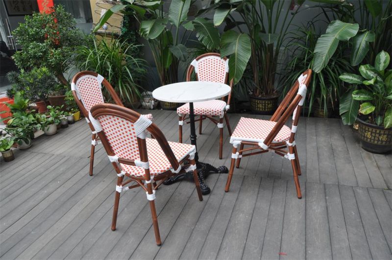 High Quality Custom Leisure Home Modern Cast Aluminium Modern Patio Garden Outdoor Dining Chair