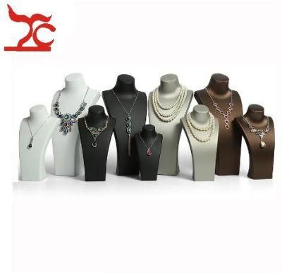 Model Bust Show Jewelry Display Necklace Pendants Mannequin Jewelry Stand