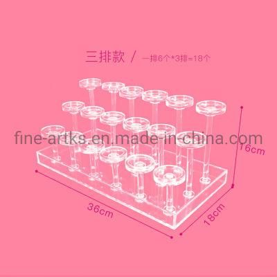 Wedding Decoration Custom Exquisite Clear Acrylic Dessert Display Stand