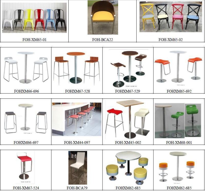 Round Low Leather Stool with Stainless Steel Base for Food Court Restaurant Commercial Use for Sales