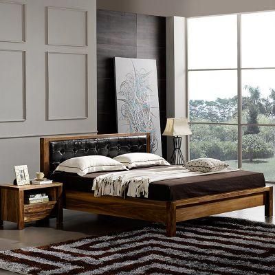 American Style Home Furniture Set Walnut Bedroom Furniture