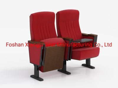 Commercial Auditorium Chair Writing Tablet Folding Theater Seats