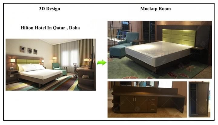Luxury 5 Star Hotel Bedroom Furniture for Modern Bedroom Set