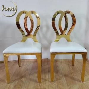 Modern Design Popular Gold Stainless Steel Dining Chair