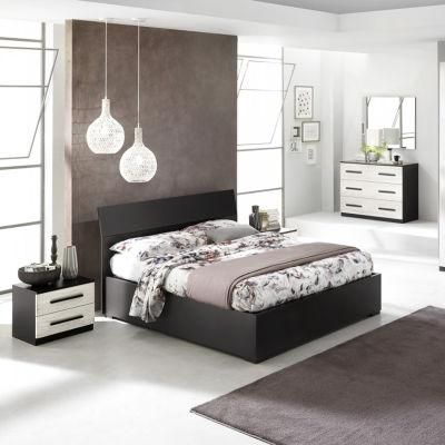 Modern Bedroom Furniture Wooden Melamine Bedroom Set