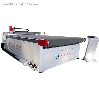 Manufacturer CNC Automatic Oscillating Knife Sponge Cutting Machine High Precision High Speed