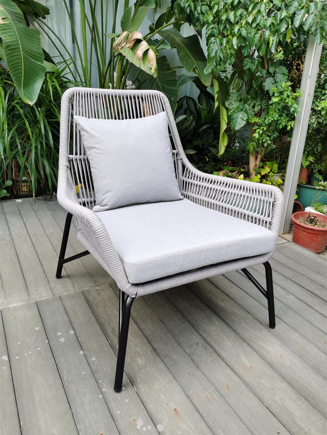 Garden Modern Style Outdoor Patio Outdoor Rattan Furniture Chair