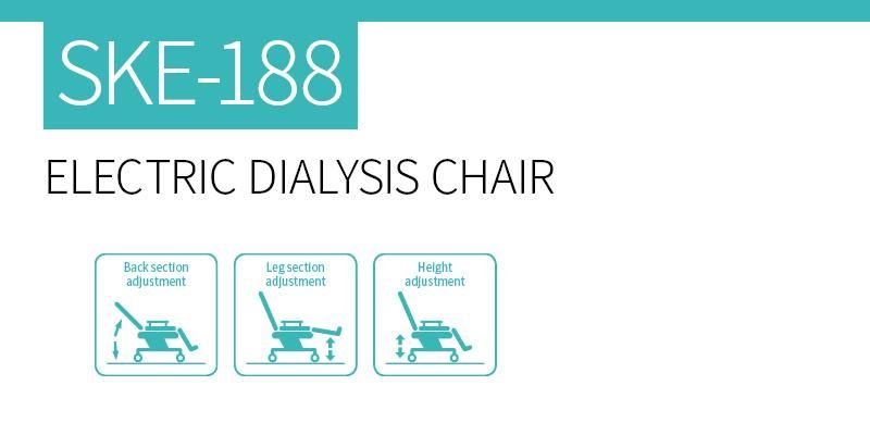 Ske-188 Hospital Electric Adjustable Dialysis Treatment Chairs