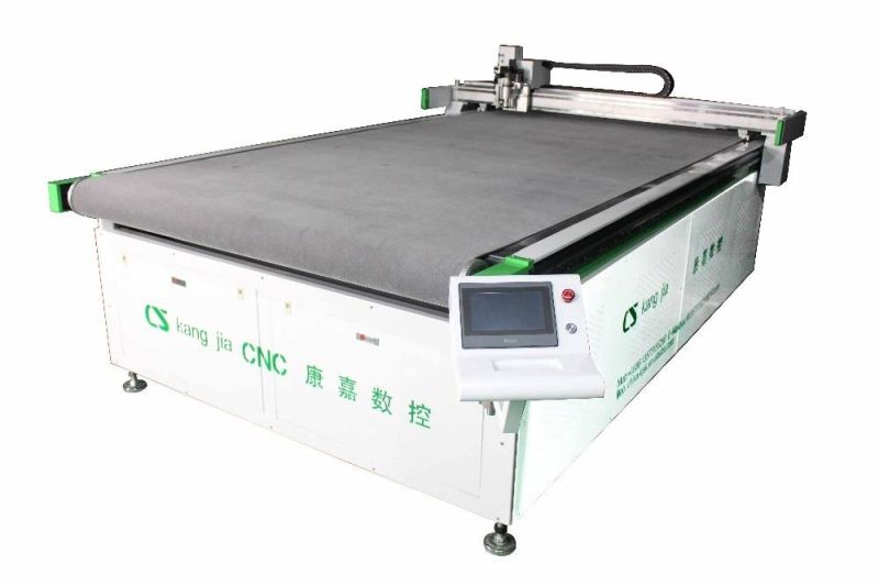 Manufacturer CNC Machinery High Quality Automatic Vibrating Knife Carpet Fur Cutting Machine