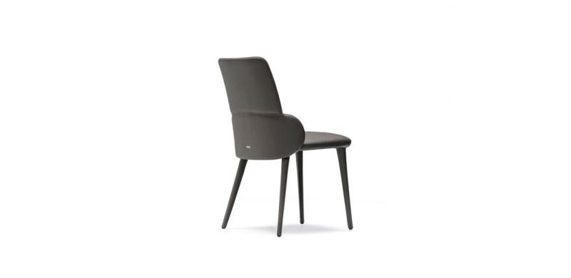 CFC-11 Dining Chair/Microfiber Leather//High Density Sponge//Metal Base/Italian Style Dining Set in Home and Hotel