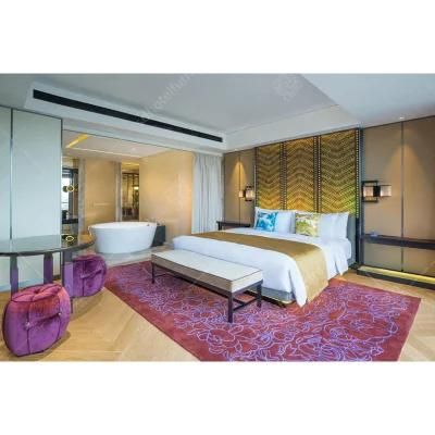 Luxury Royal Italian Style Modern Hotel Bedroom Furniture for Sale