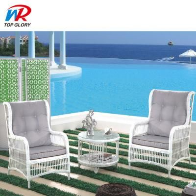 Outdoor Aluminum Rattan Restaurant Furniture Chair Garden Sets