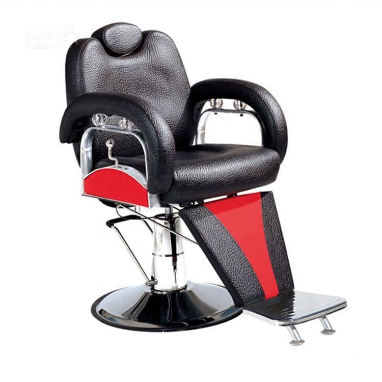 Hl-8190b 2021 Salon Barber Chair Hl-8190b for Man or Woman with Stainless Steel Armrest and Aluminum Pedal