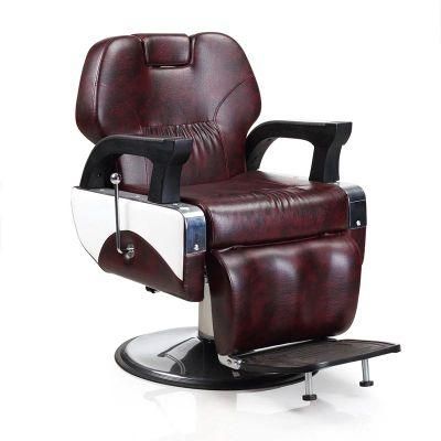 Hl-9238 Salon Barber Chair for Man or Woman with Stainless Steel Armrest and Aluminum Pedal