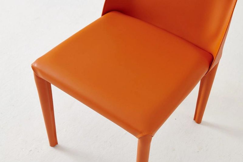 Hot Selling New Design Furniture Orange Dining Chair
