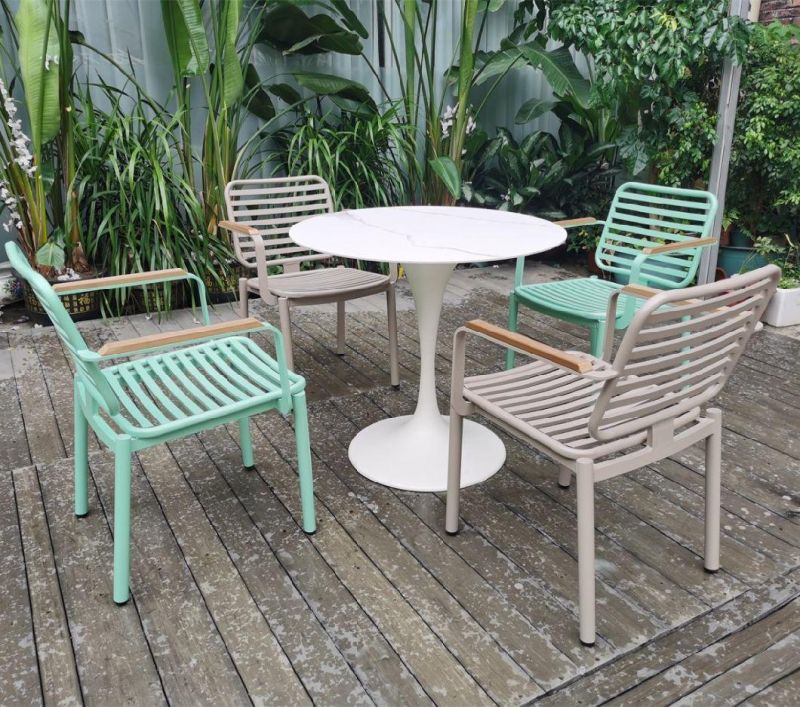 Outdoor Modern Style Garden Patio Outdoor Rattan Furniture Chair Set