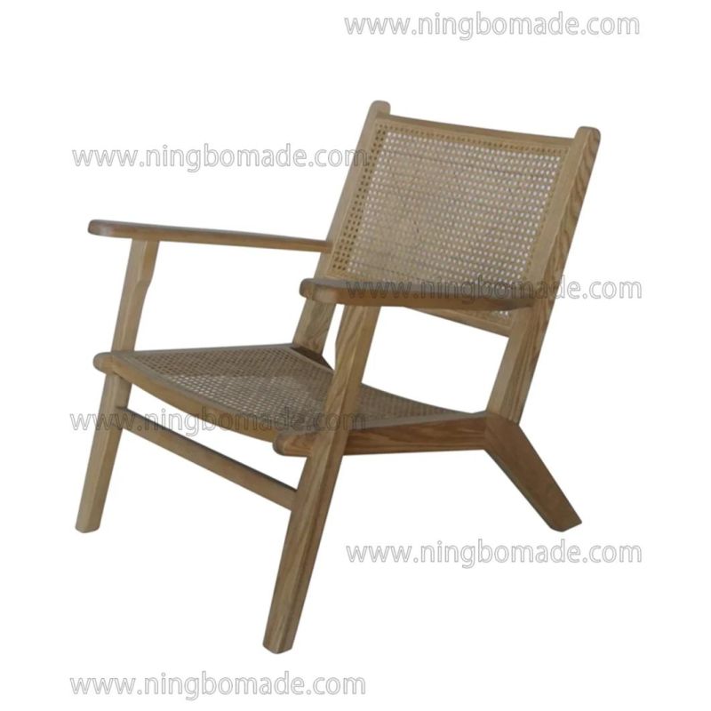 Elegant Rattan Upholstery Furniture Nature Ash Rattan Leisure Chair