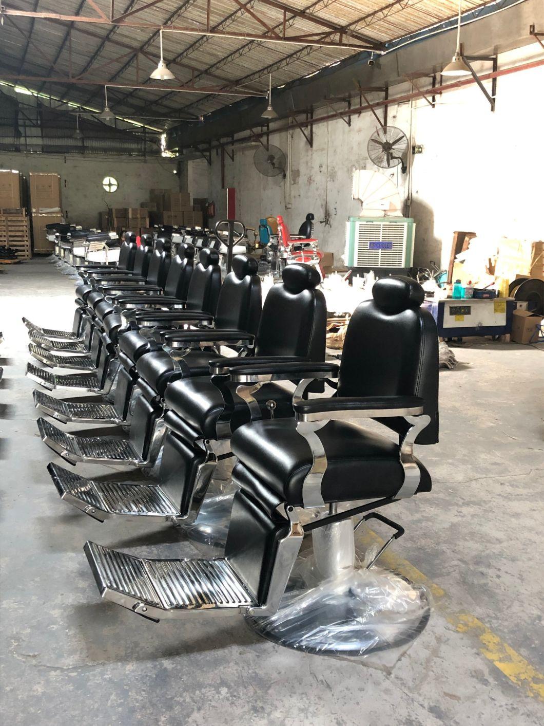 Strong Reclining Salon Barber Chair Popular Furniture for Sale