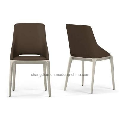Custom Made Modern Wooden Legs Dining Chair for Restaurant (ST0023)
